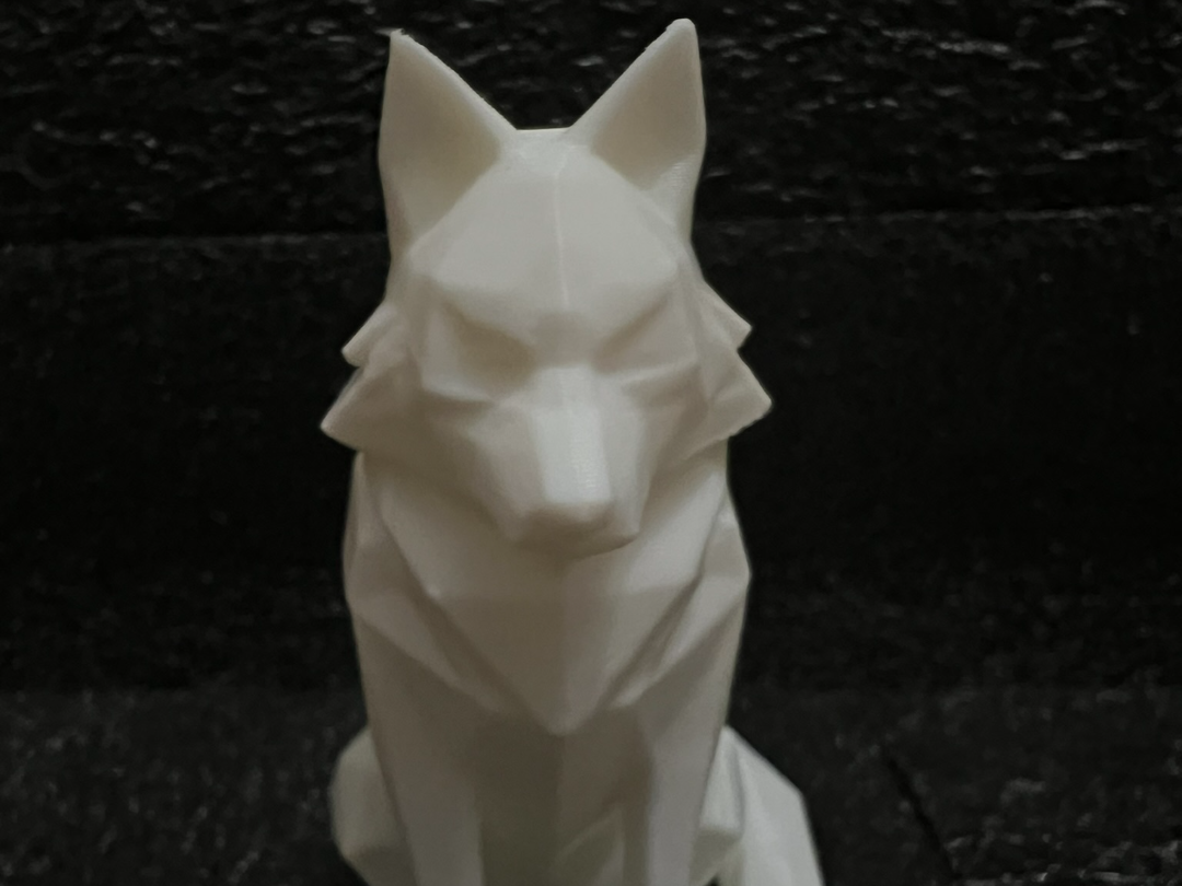 Low Poly Style Wolf