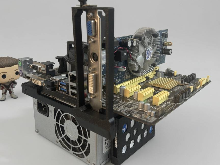 Test Bench itx matx ssd slot Mobo 150x150-162x152
