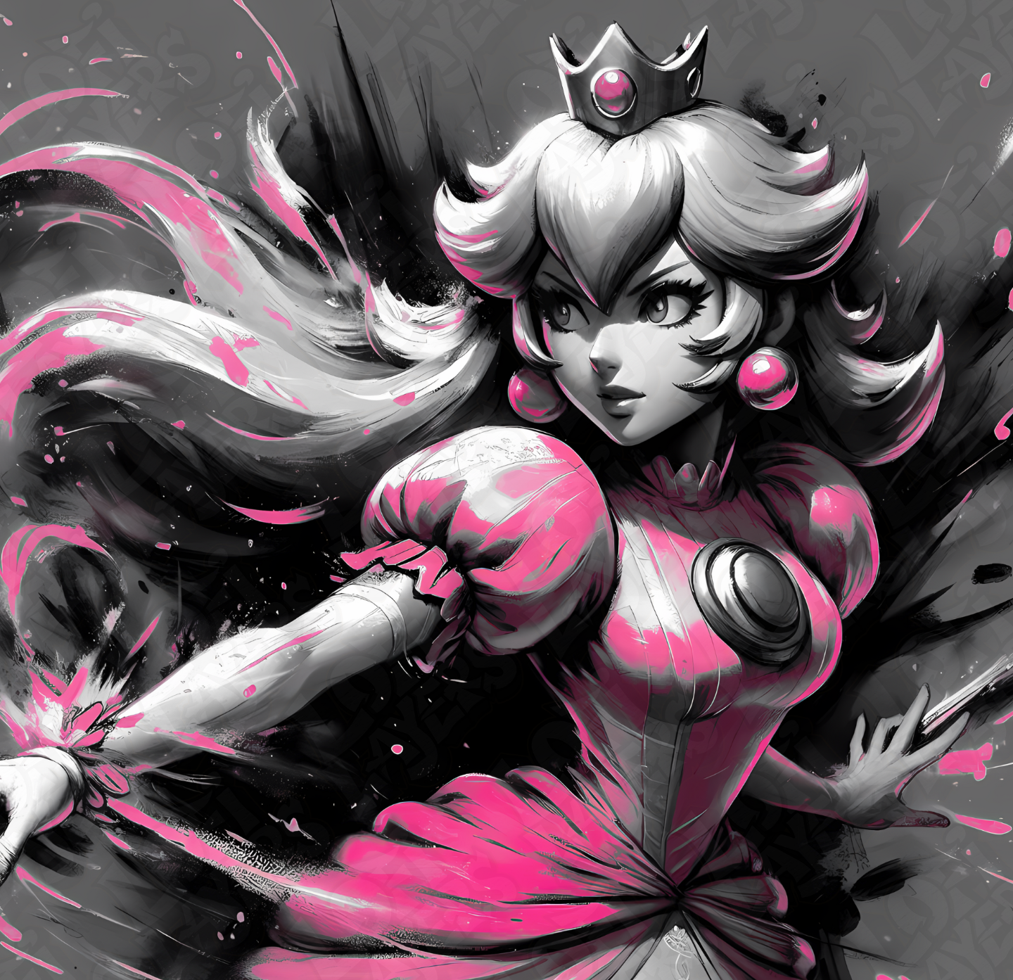 Princess Peach Hueforge