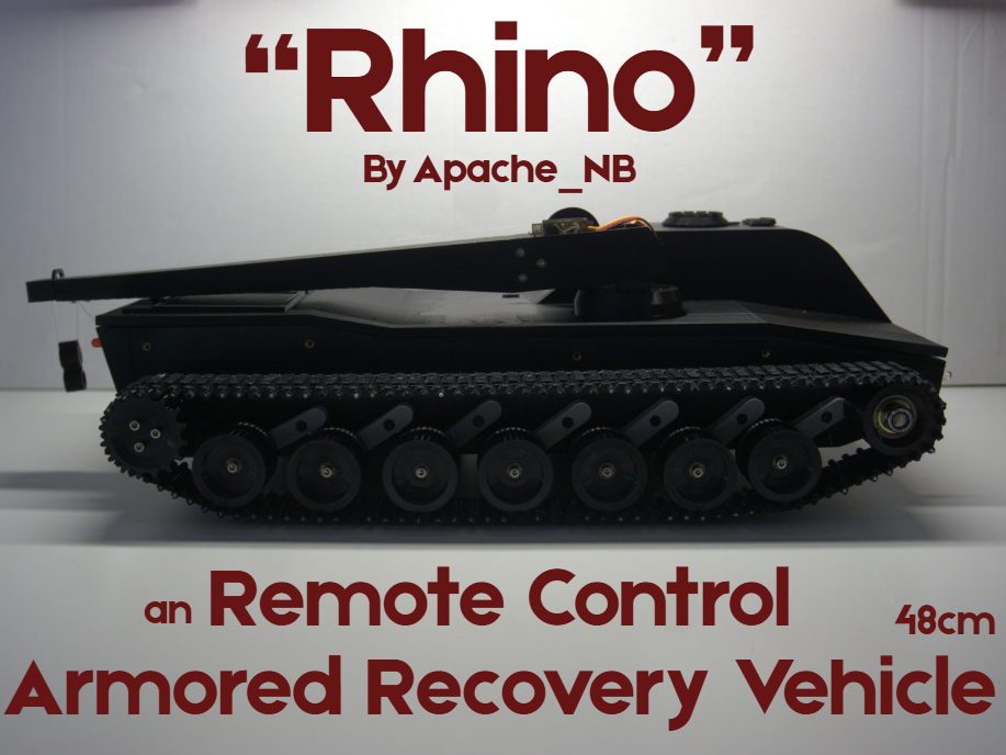 "Rhino" RC Armored Recovery Vehicle