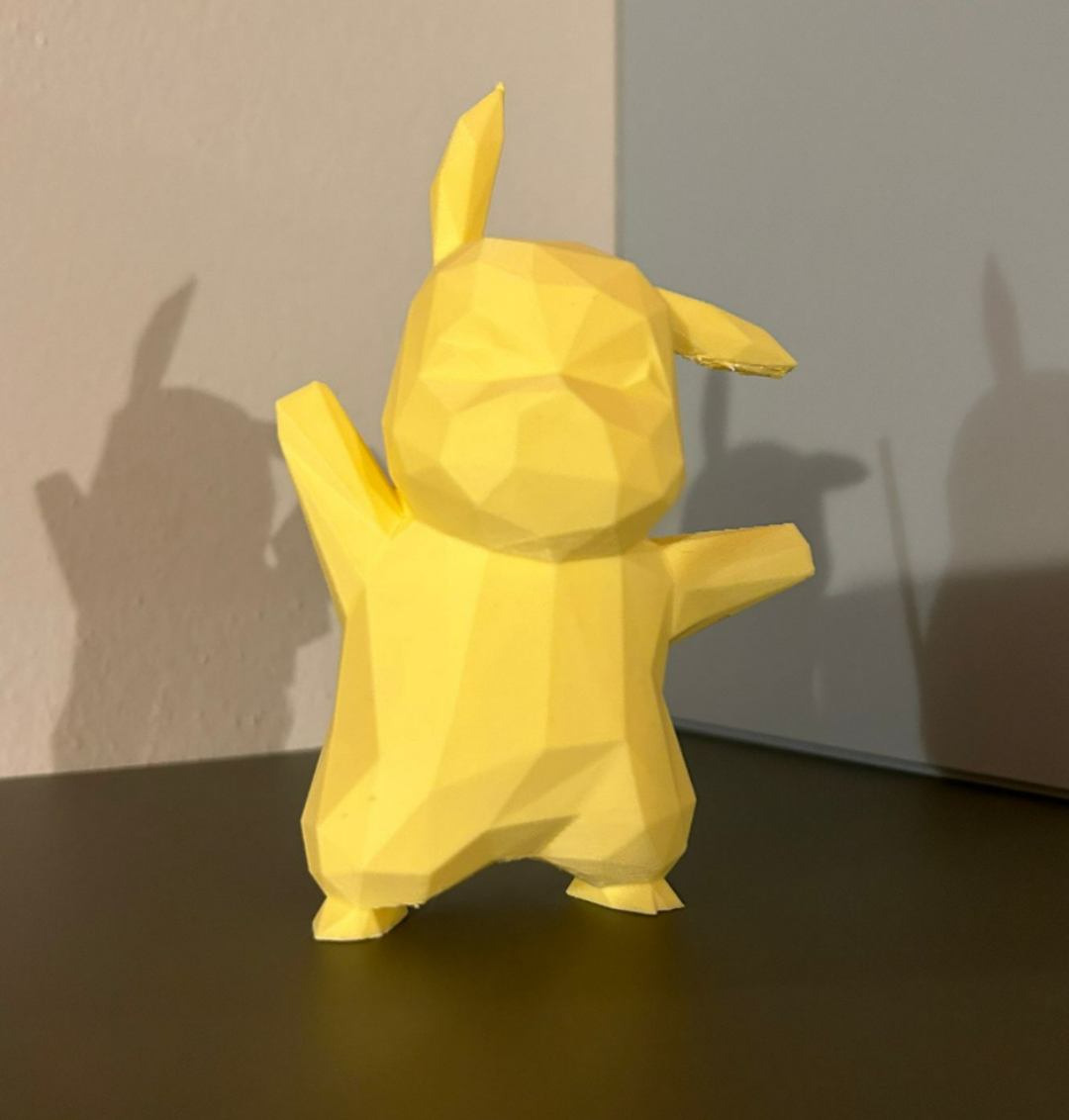 Low Poly Pikachu Pokemon