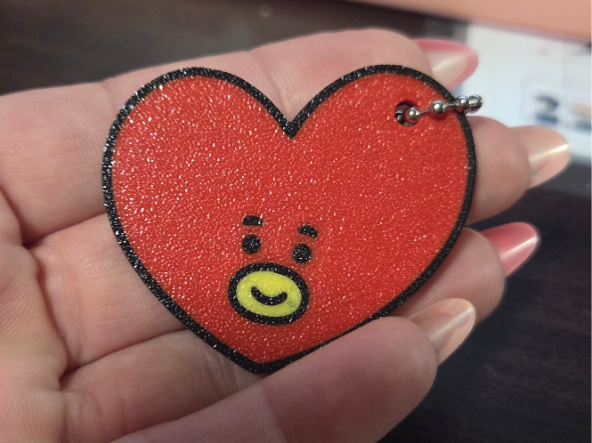 BTS / BT21 Schlüsselanhänger Tata V