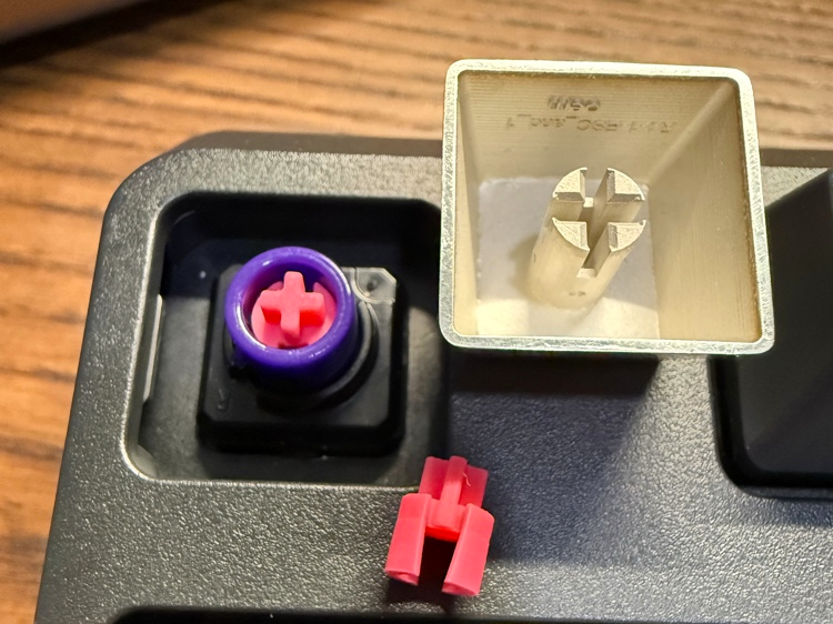 Topre to Cherry MX Insert Adapter (Metal Keycaps)