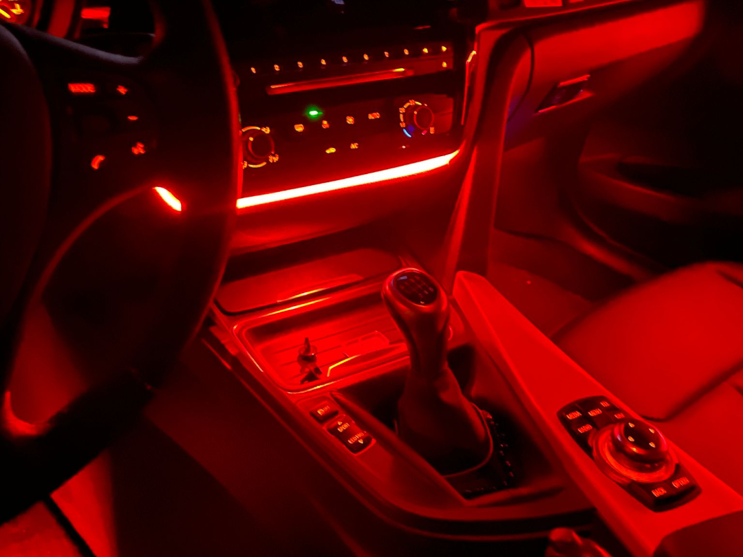 BMW F30 Drink Holder Led Support fixation