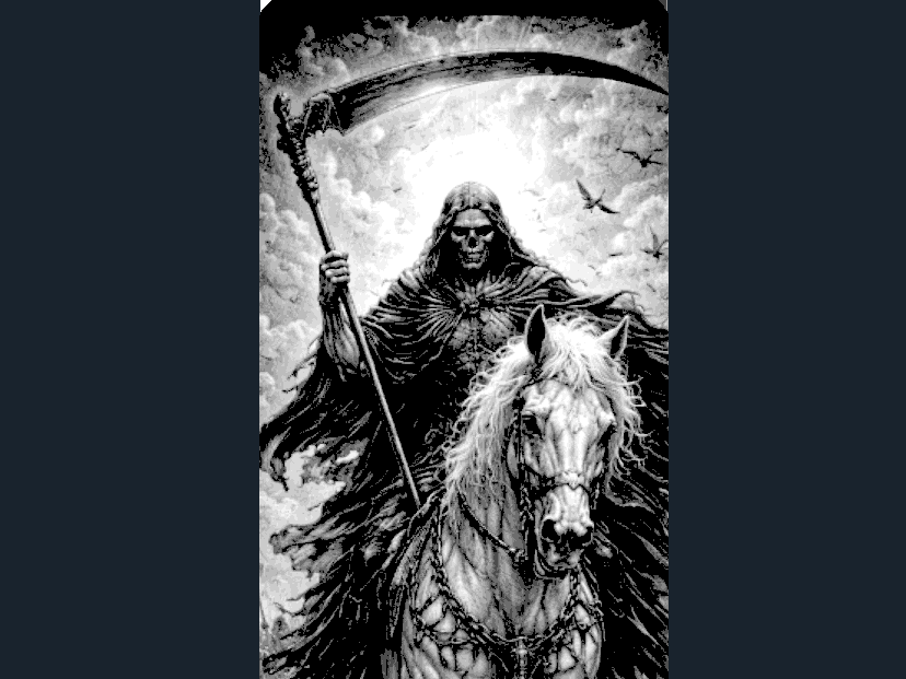 On a Pale Horse Bookmark