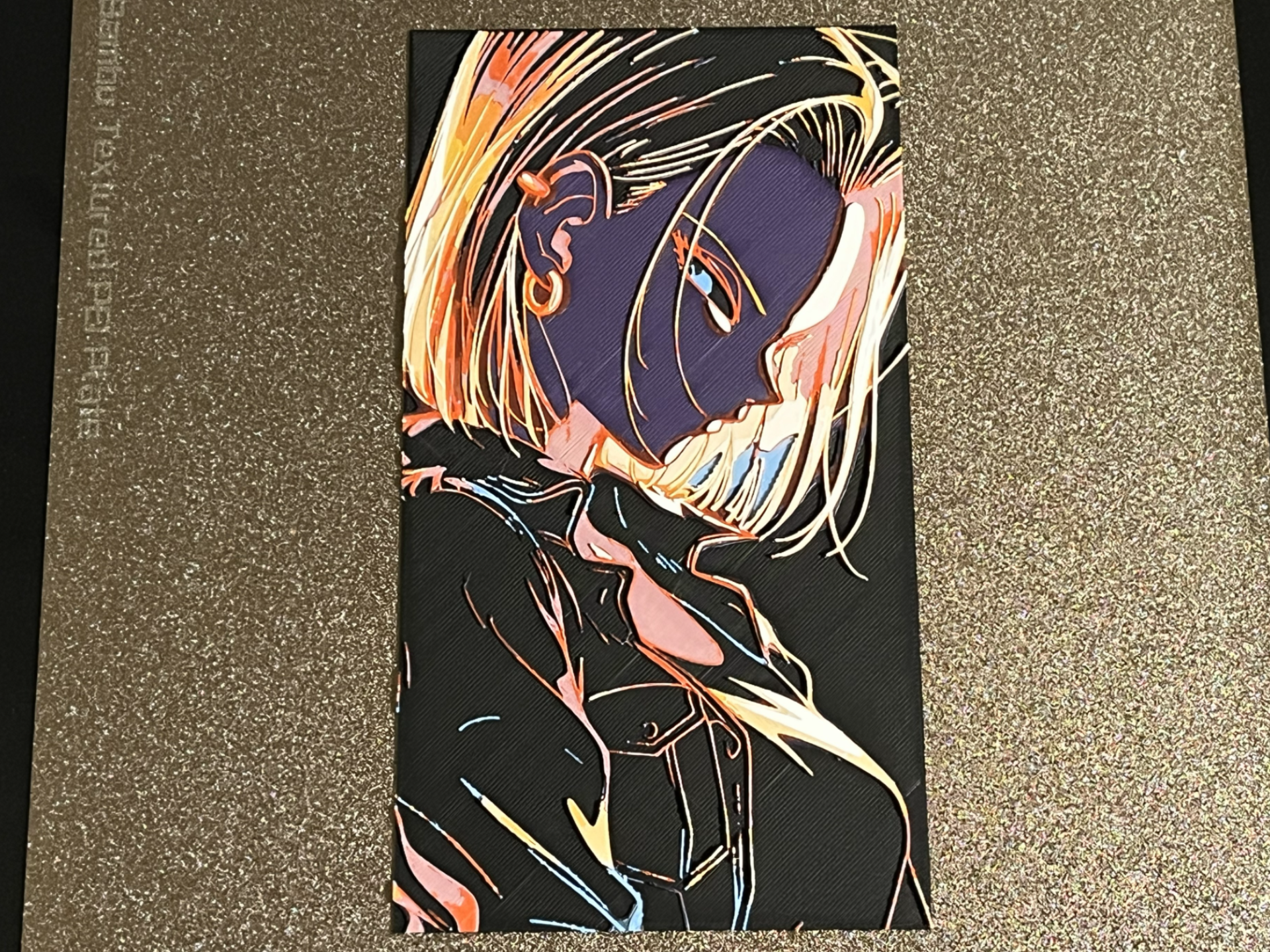 Android 18 Dragonball Hueforge