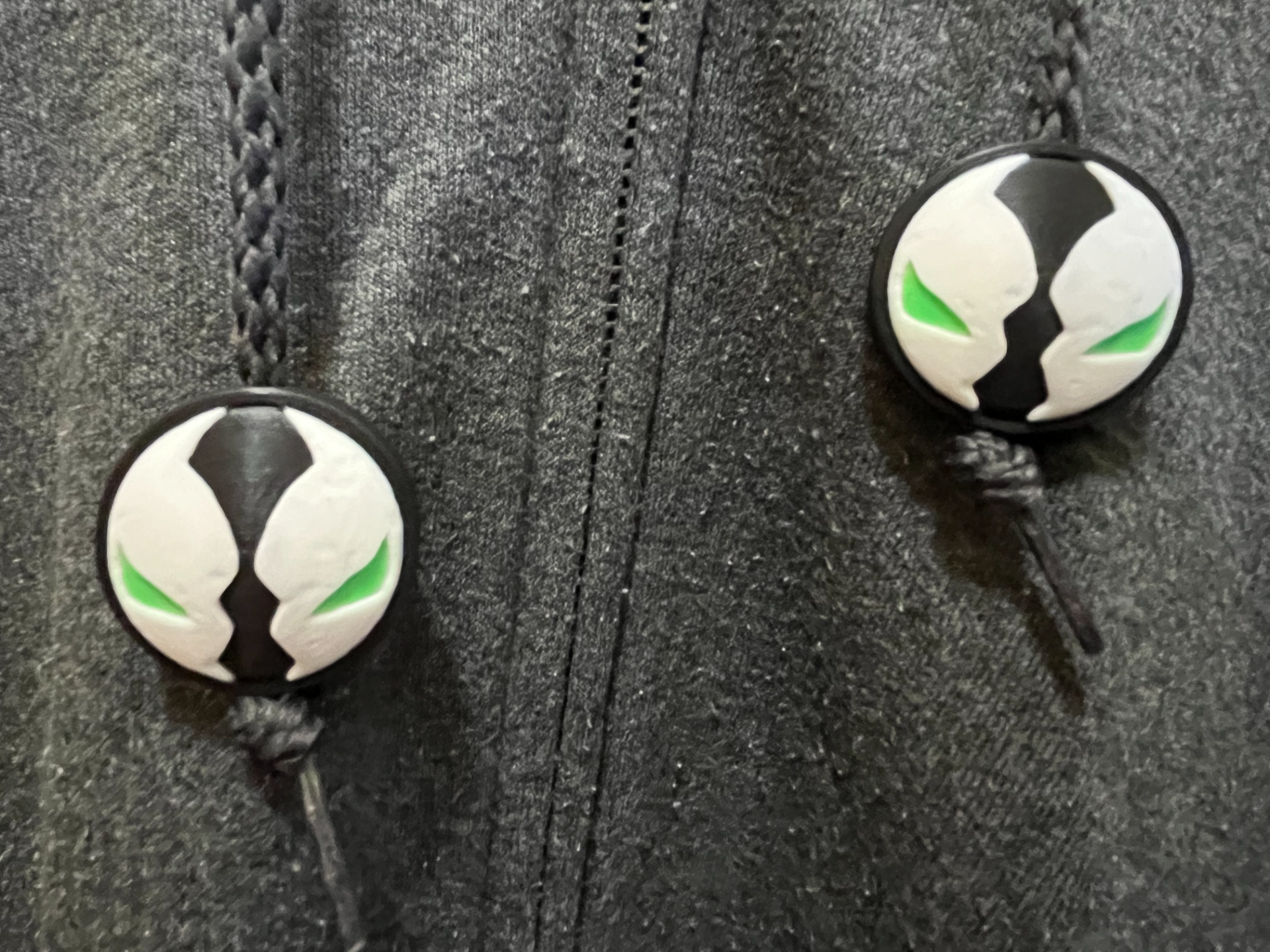 Spawn Drawstring Hoodie Beads