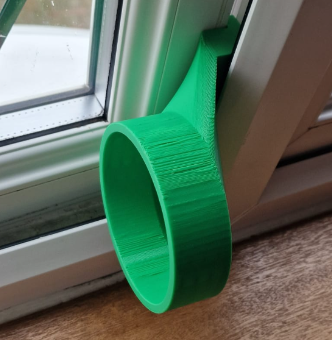 100mm Vent PVC Window Attachment