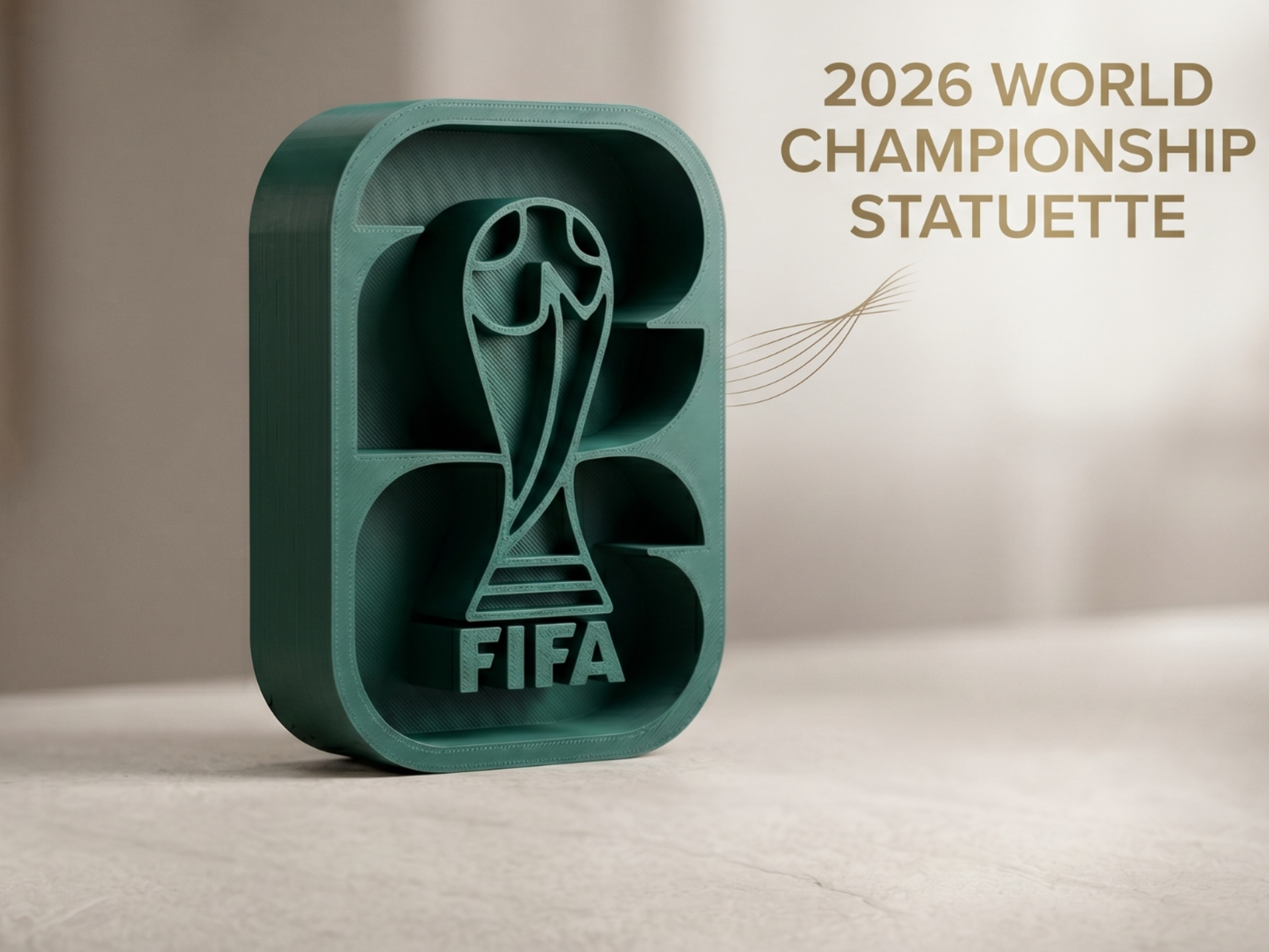 2026 world championship statuette