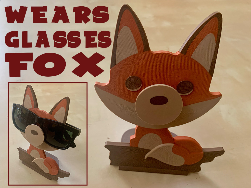 WEARS GLASSES FOX
