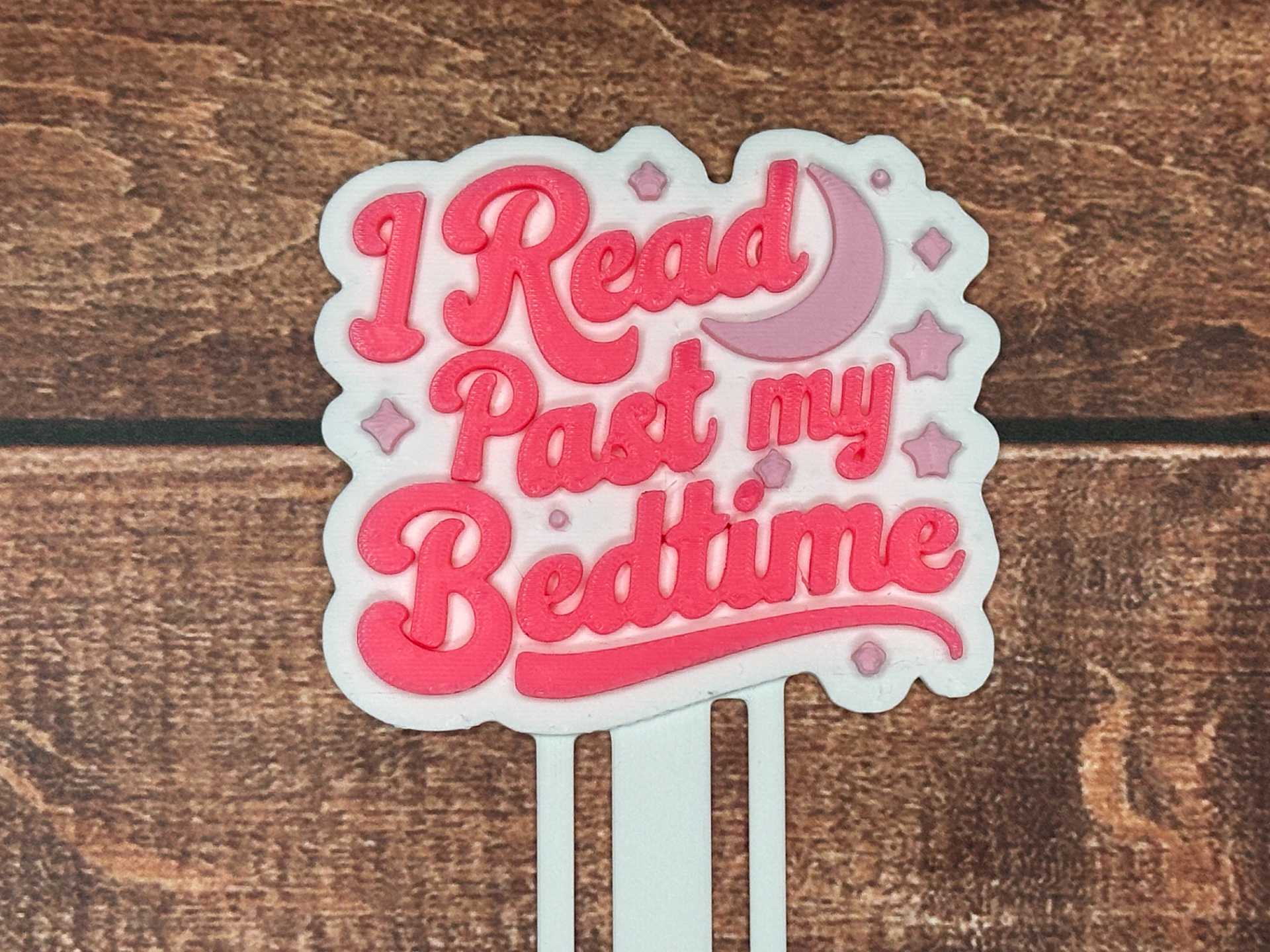 I read past my bedtime bookmark