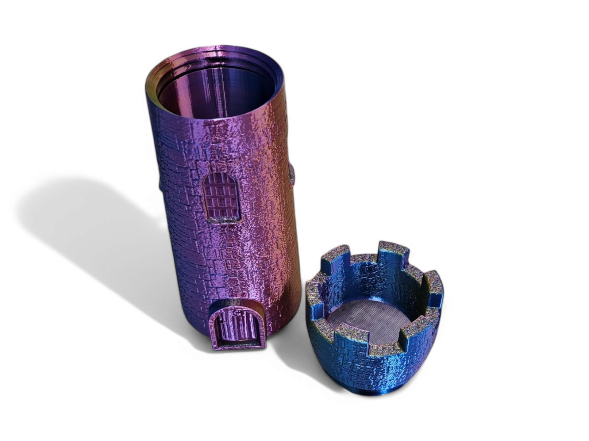 Castle Tower Dice and Misc. Storage Container