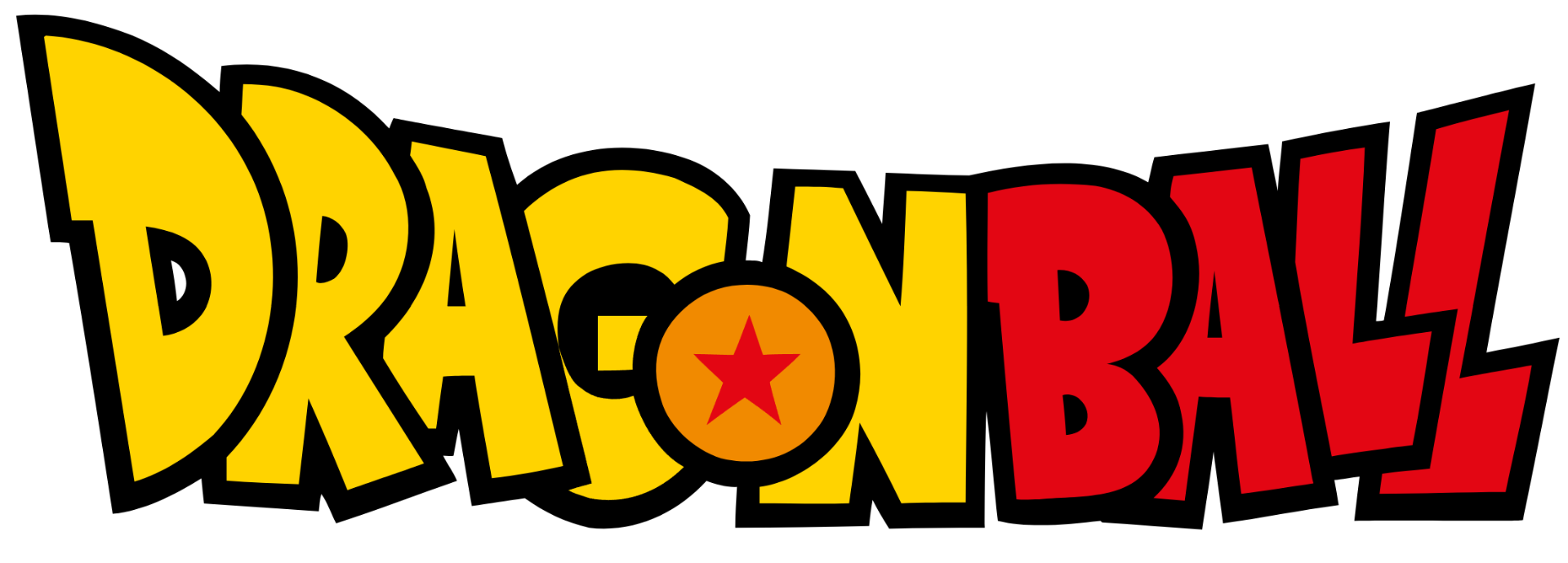 DRAGON BALL LOGOTYPE MULTICOLOR