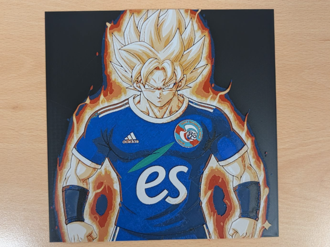 DragonBall Z remix Racing Club de Strasbourg