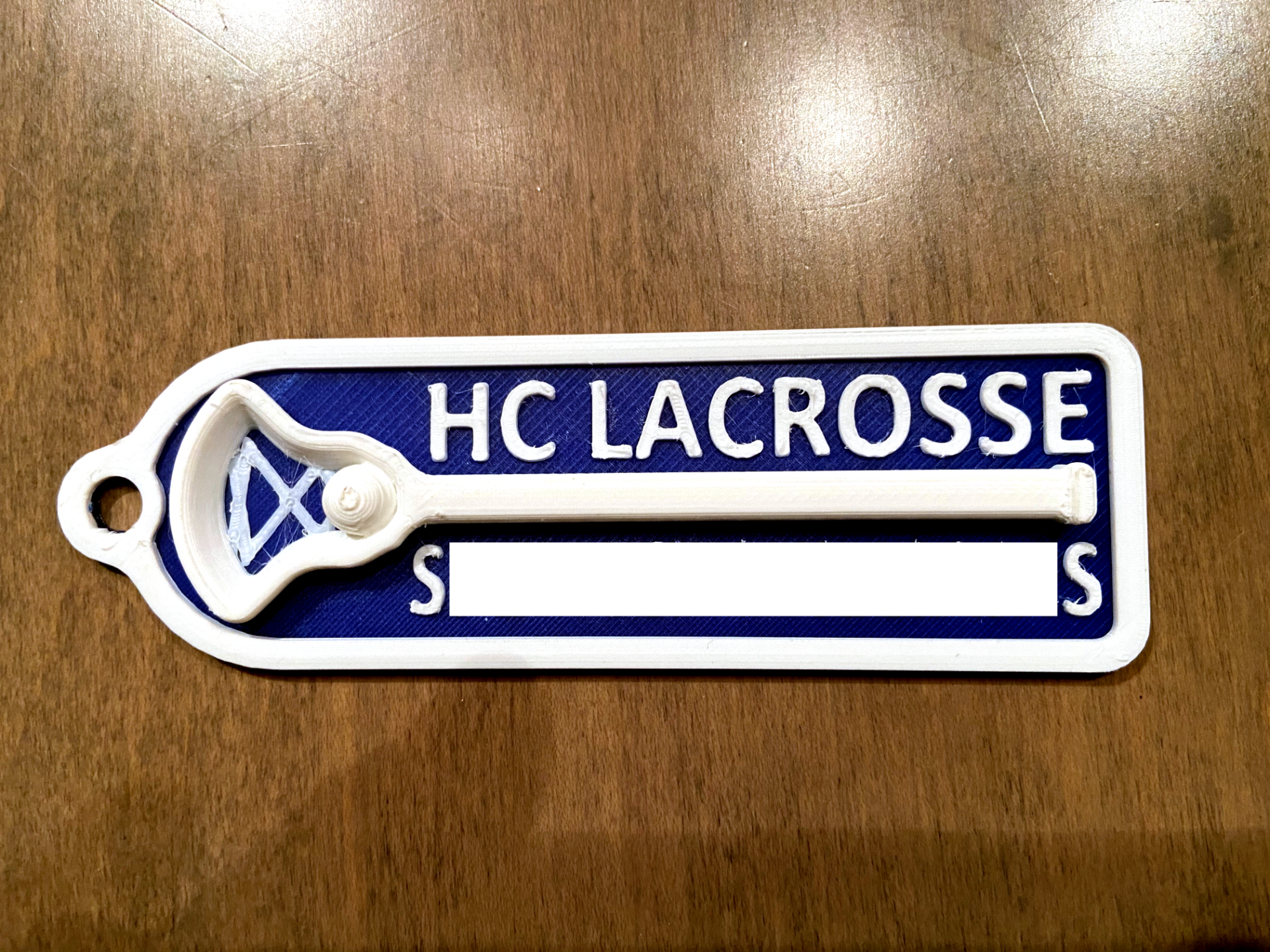 Lacrosse Bag Tag
