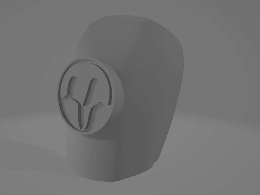 StarWars Mandalorian Bokatan Right 3d Owl Shoulder