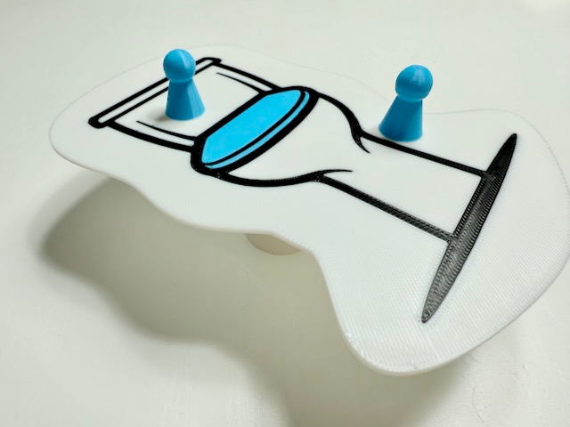 Toilet - balancing game (family game)