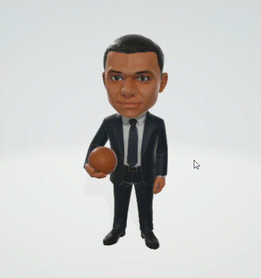 Figurine Mbappé