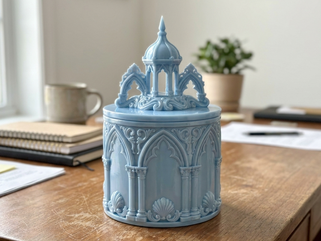 Gothic Cathedral Jewelry Box & Desk Organizer