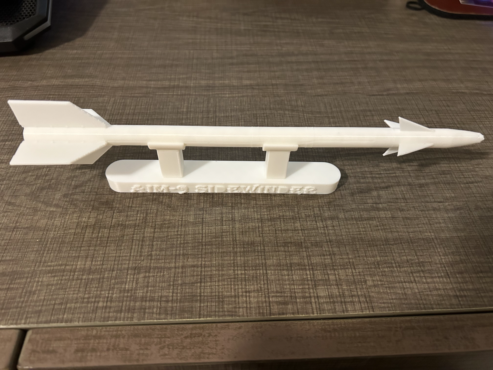 AIM-9 Sidewinder Display and Stand