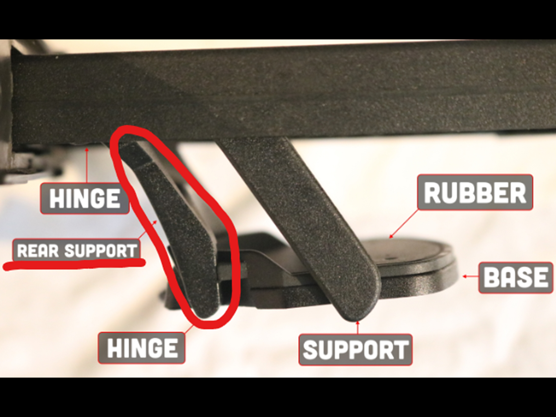 BMW Cup Holder - Rear support