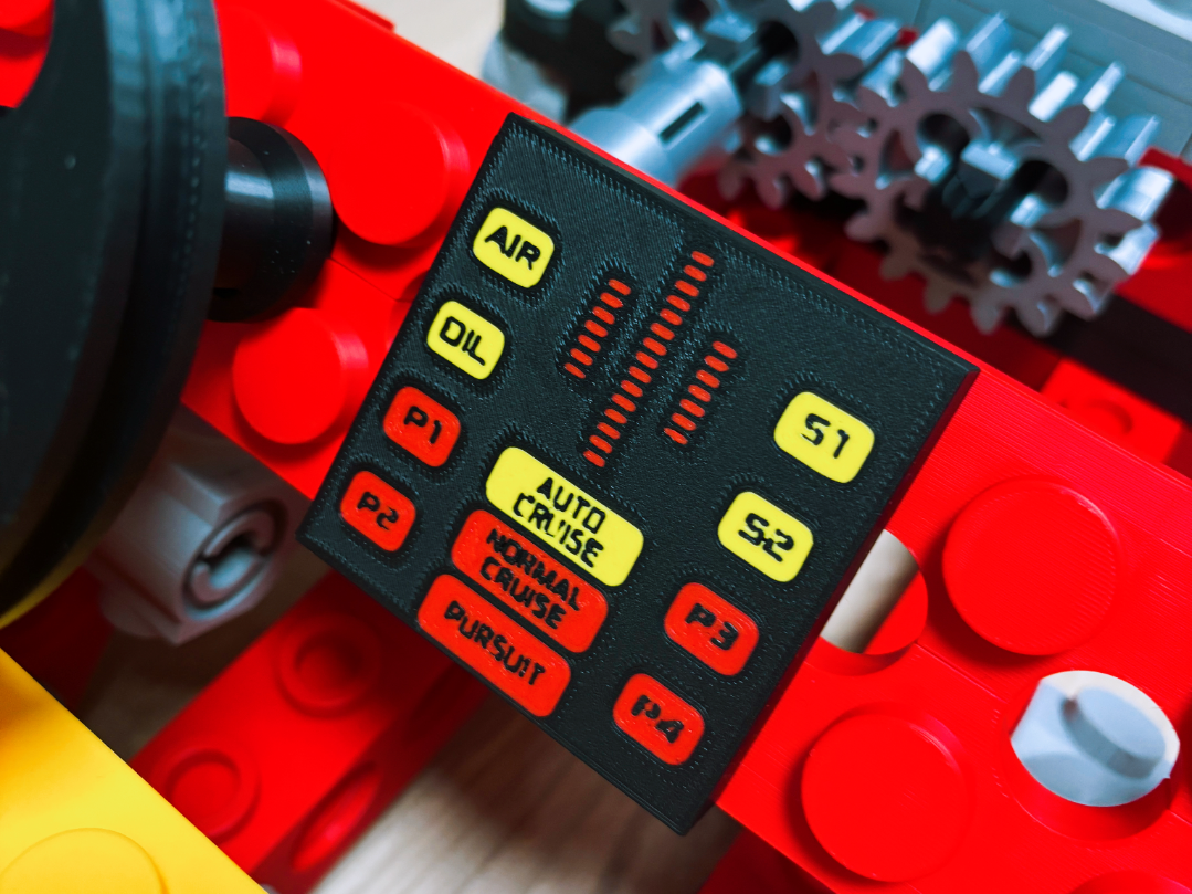 Brick KITT COCKPIT 5:1