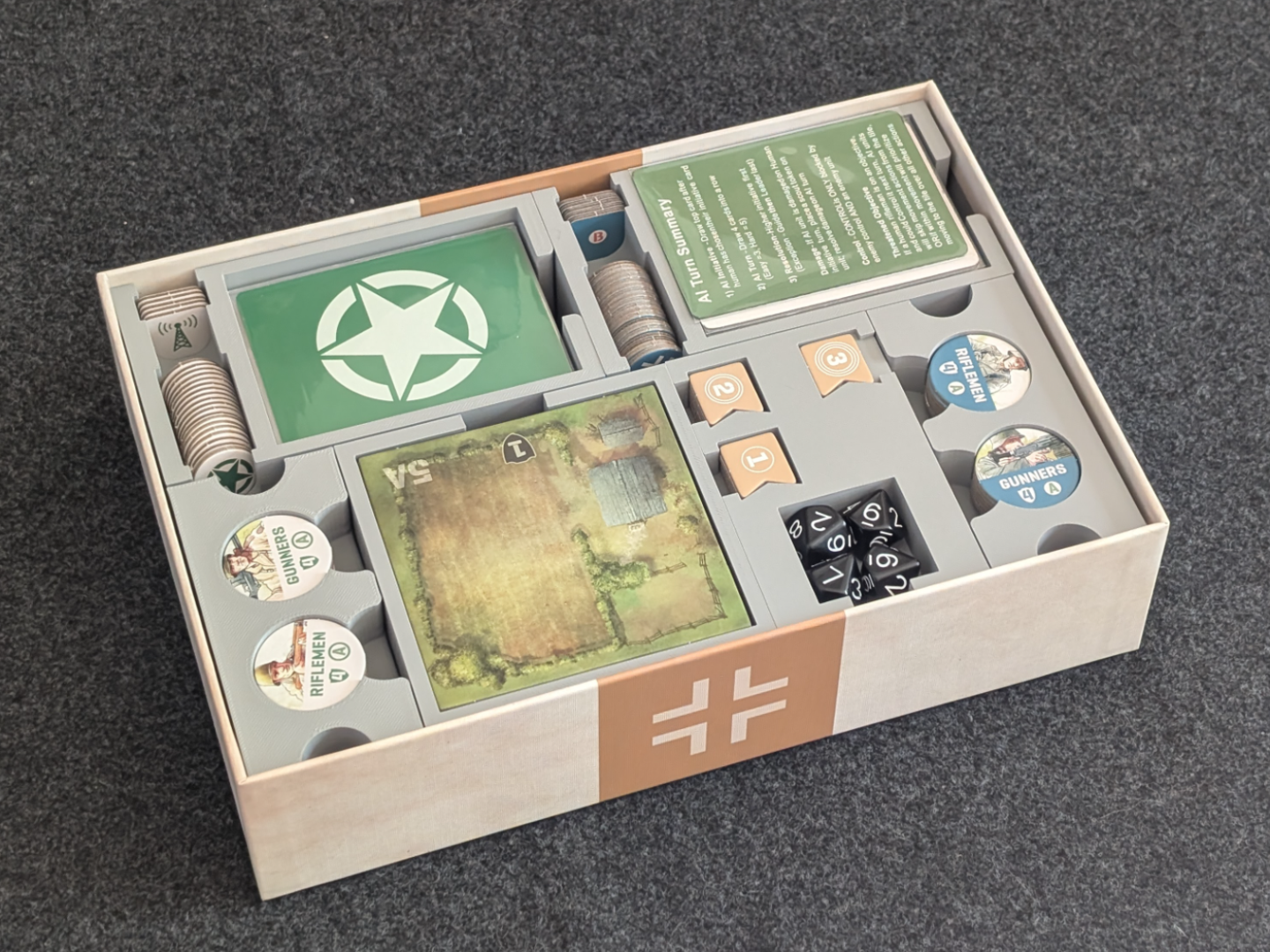 Undaunted Normandy Box Insert