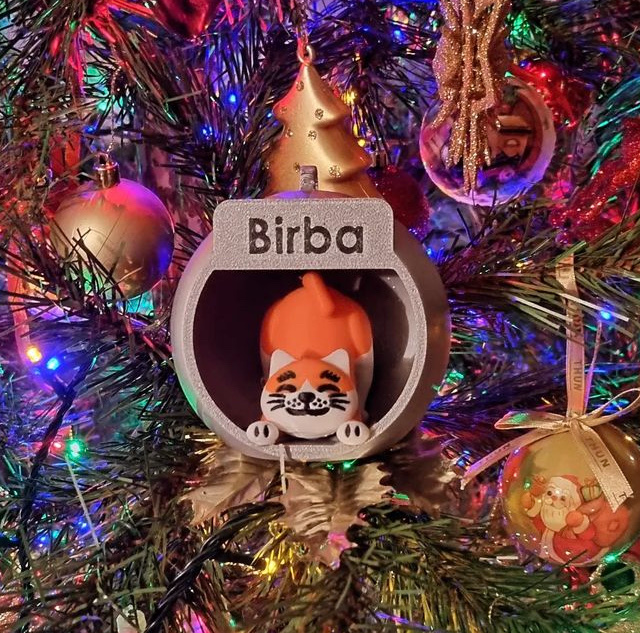 Customizable Cat in the Ball