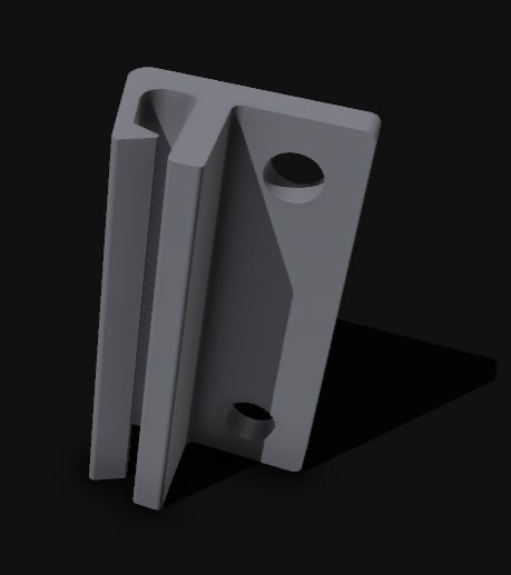 Friction Fit Headliner Clip Mount
