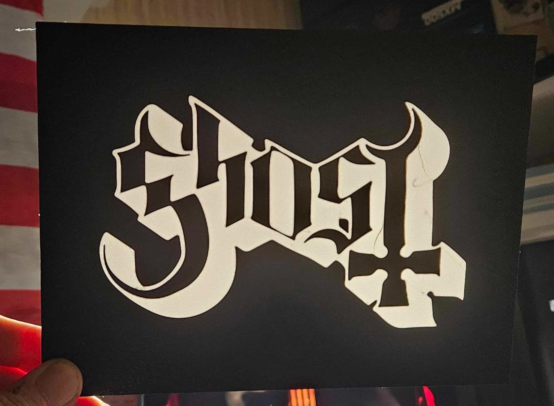 Ghost band light box