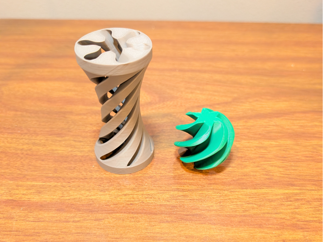 Impossible Spiral Passthrough with Captive Ball
