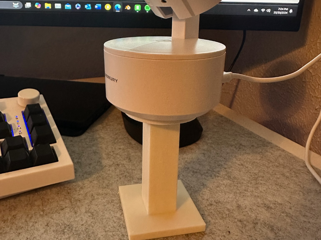Merkury PTZ Camera Snap on 70mm stand