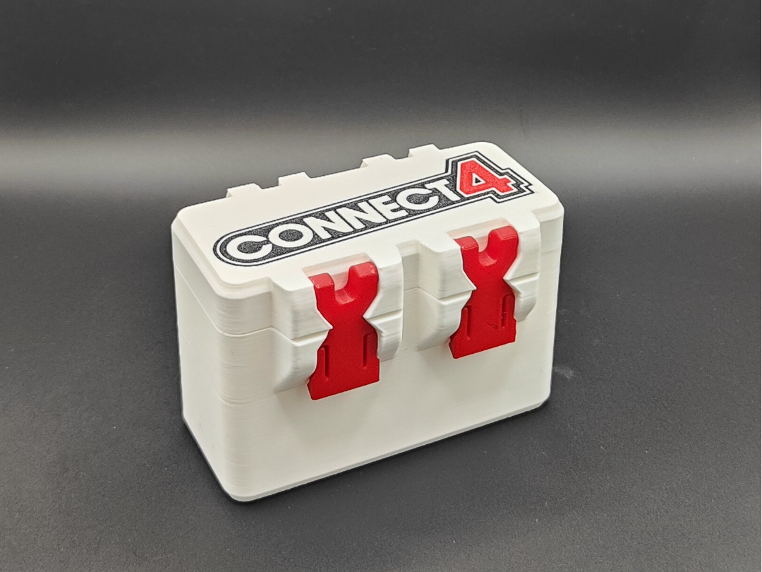 Connect 4 Card Game Box - SnapLock