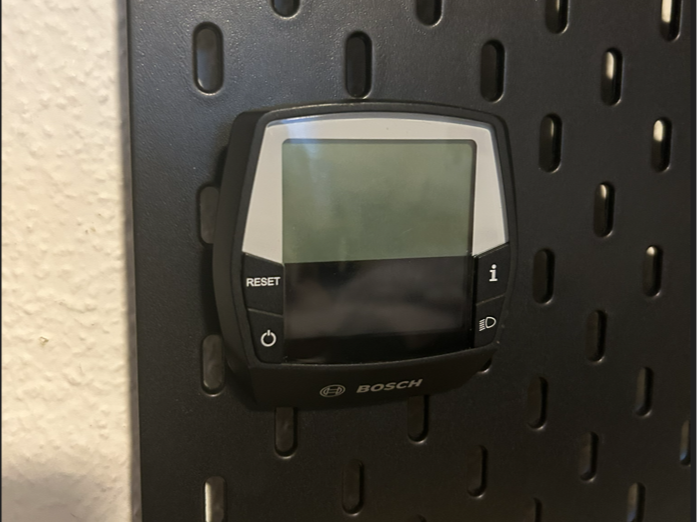 IKEA Skadis - Bosch display mount