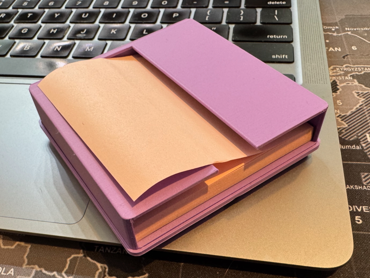 Gridfinity Pop-Up Post-It Note Holder