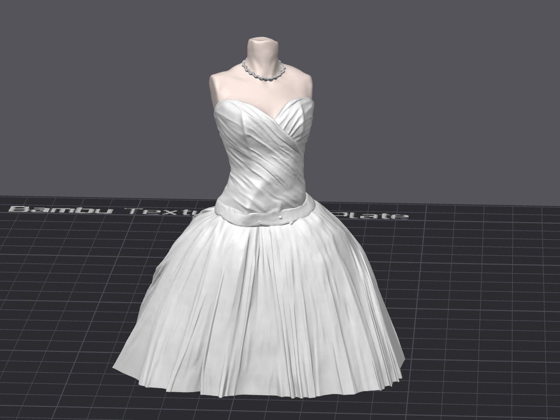 Wedding dress mannequin bride topper