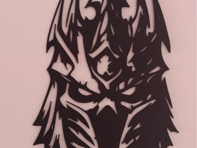Lich king wall art