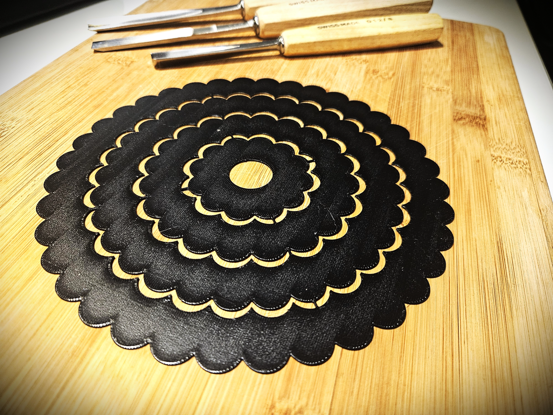 Daisy Flower Max - Wood Carving Templates/Patterns