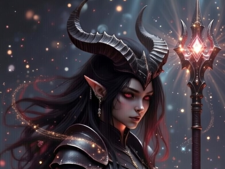 Tiefling sorcière