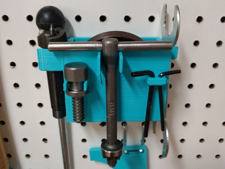 Lathe Accessories Pegboard Mount