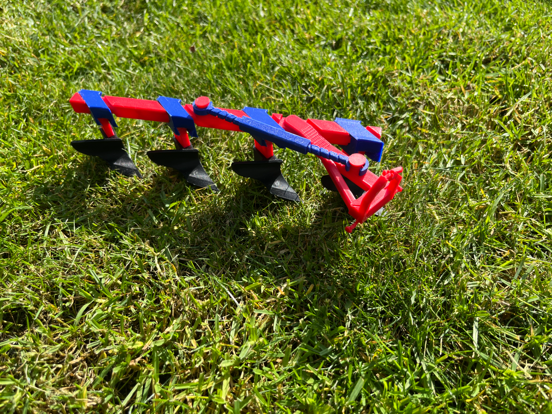 4 Furrow Plow 1:20 Scale