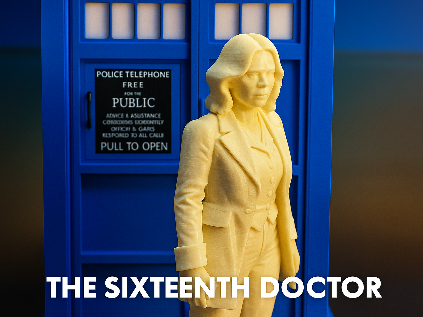 16th Time-Traveling Doctor Figure – 1:10 Scale