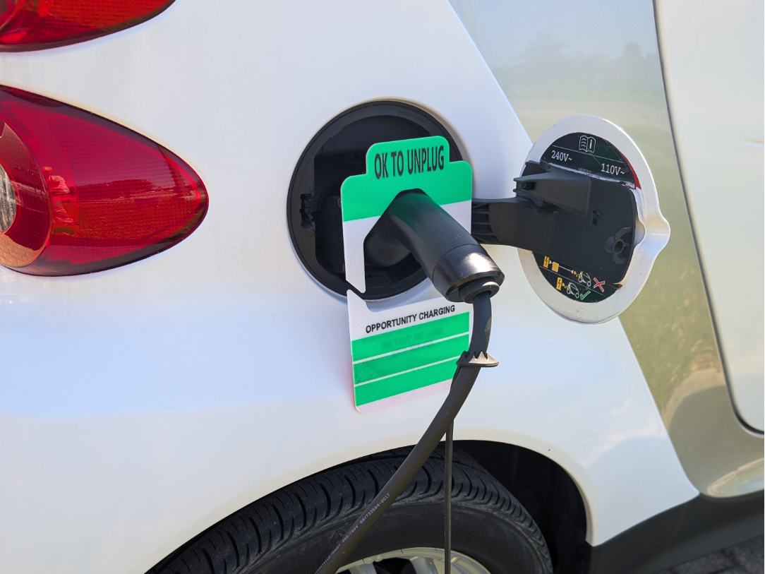EV Charging Placard