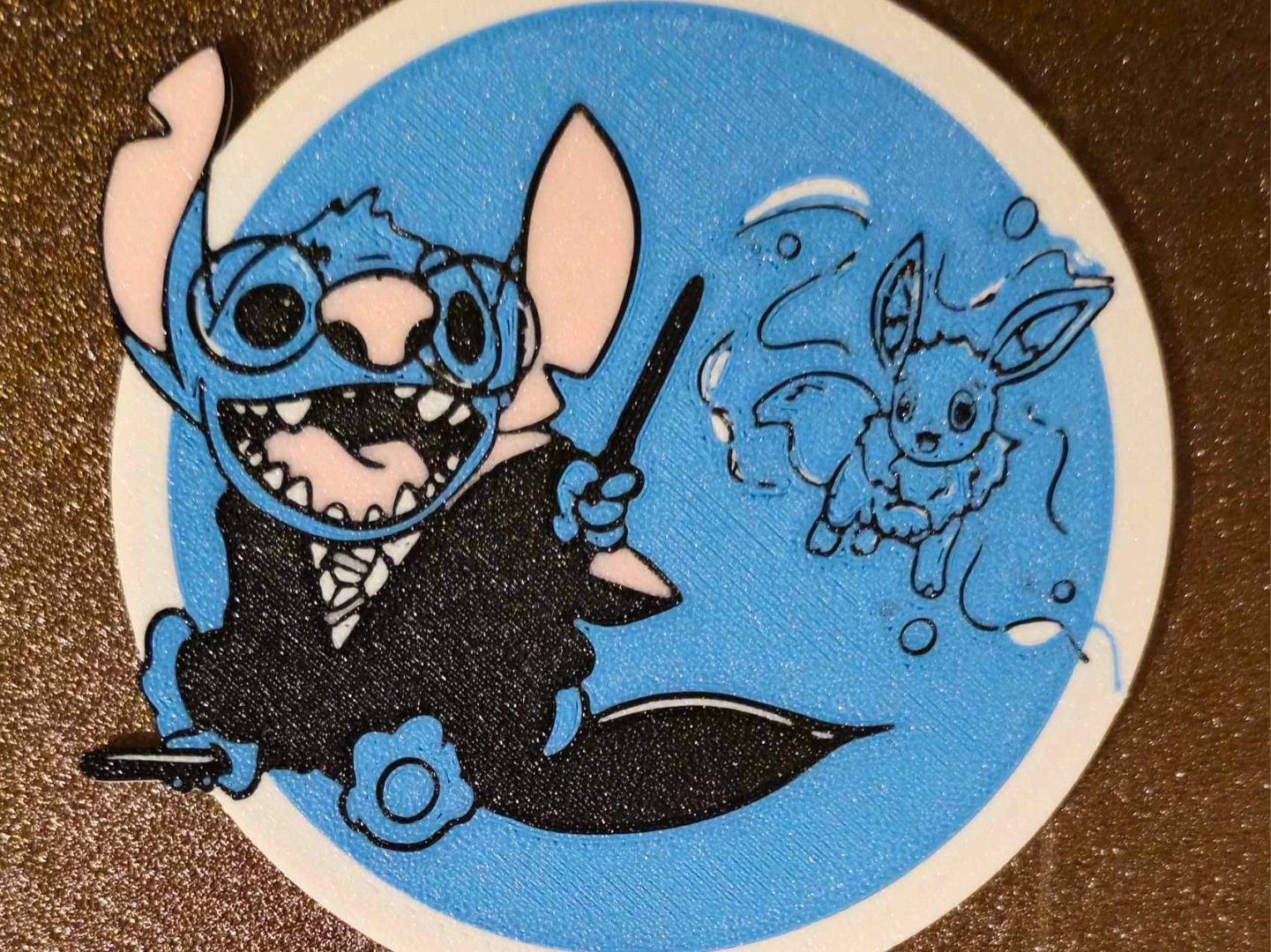Stitch cosplay Harry Potter Coaster