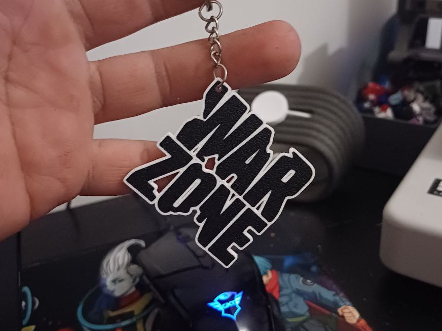 warzone keychain