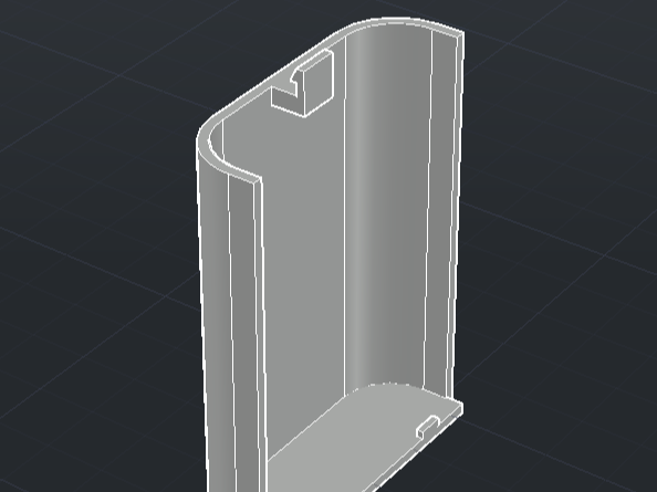 hisense tv remote battery cover