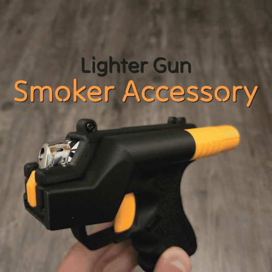 Smoker Accessory for Lighter Gun