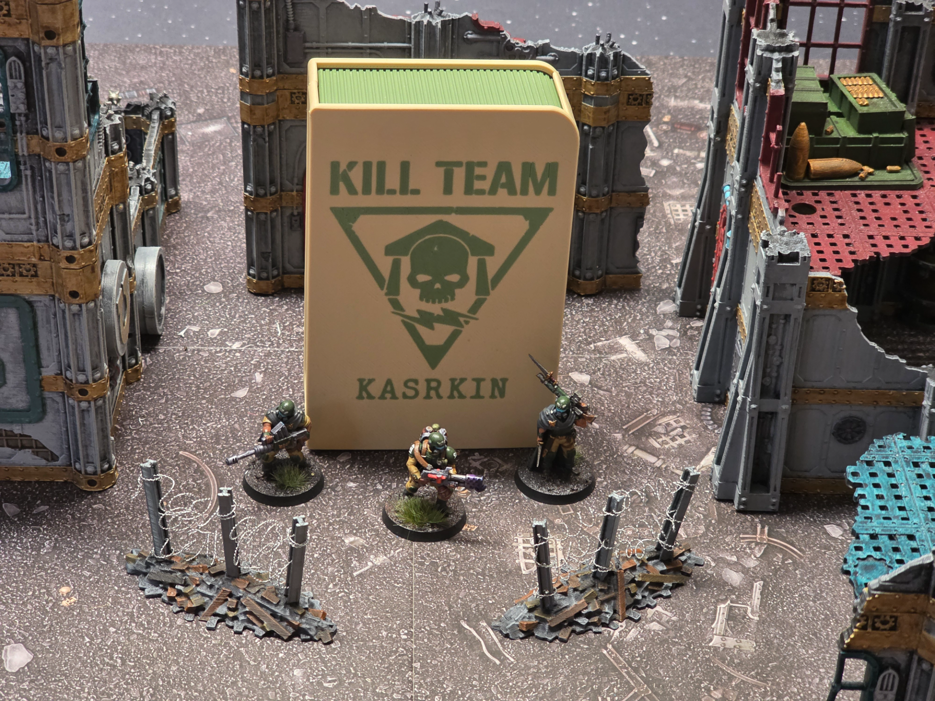 Kill Team Datacard deckbox - Kasrkin