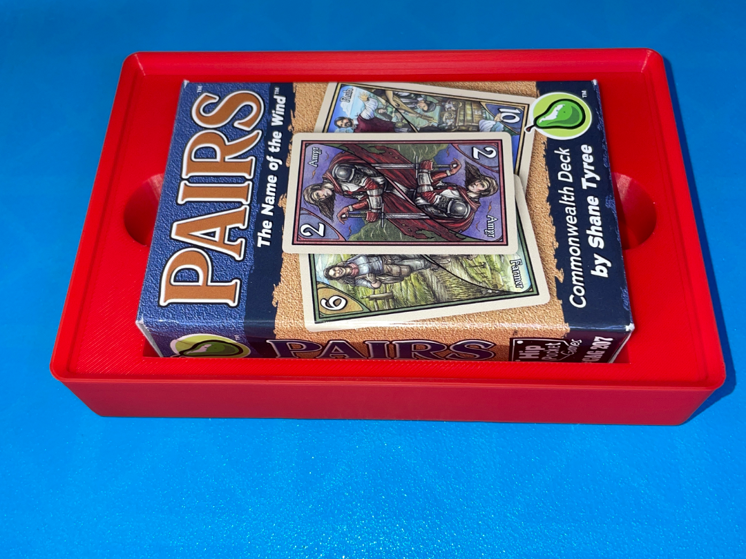 Playing Card Deck Holders for Gridfinity(with pin)