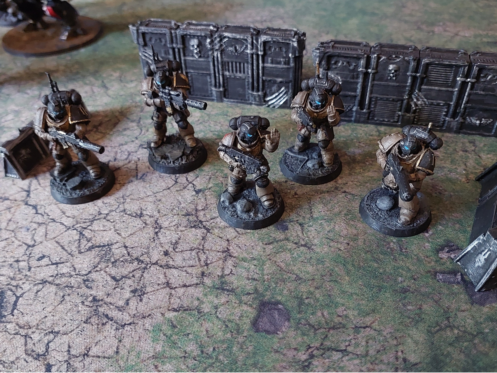 Space warriors that like to infiltrate Squad 1
